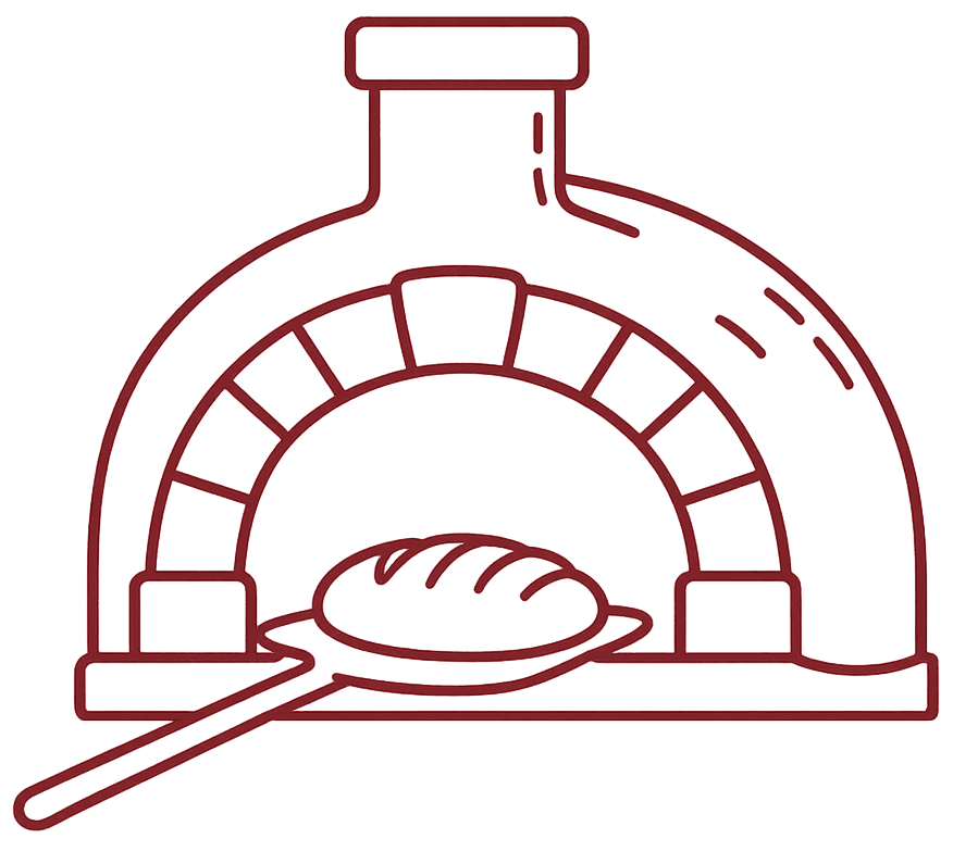 Wood-fired bread oven