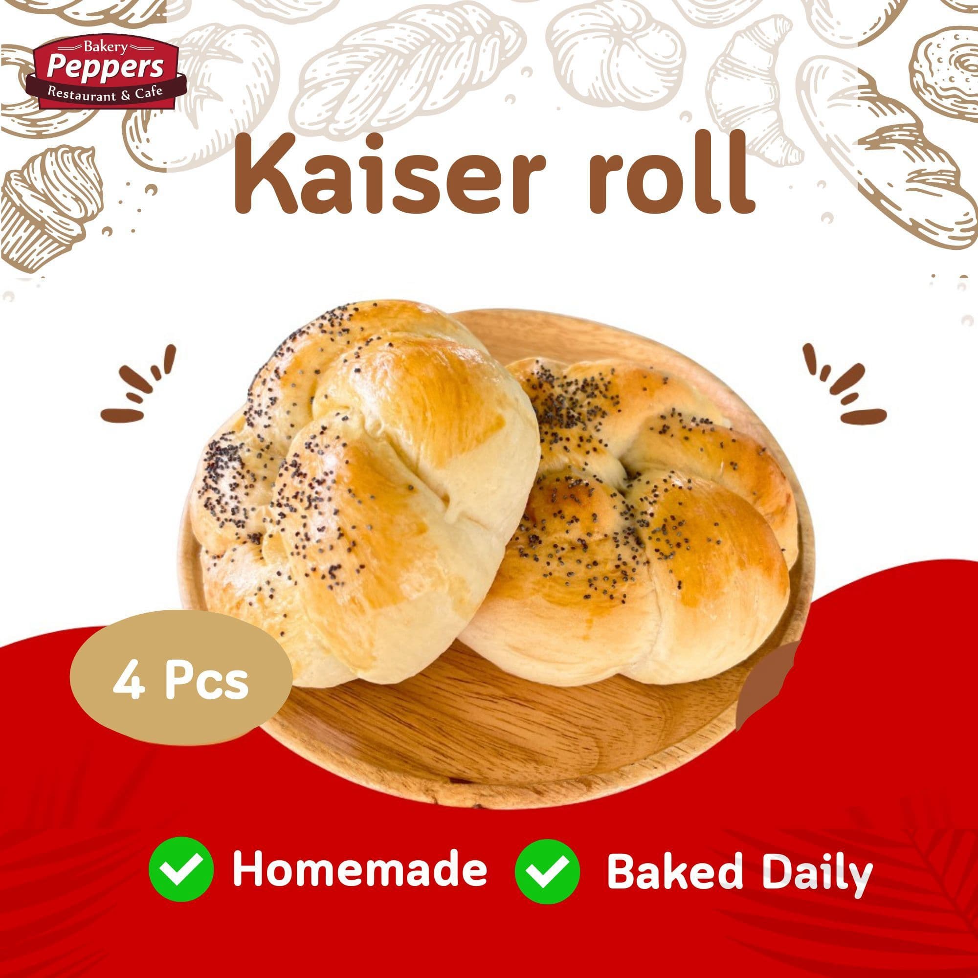 Kaiser Rolls (4)