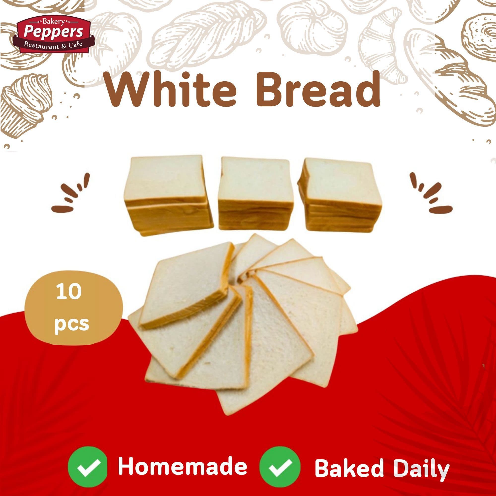 White Sandwich Bread (10 slices)